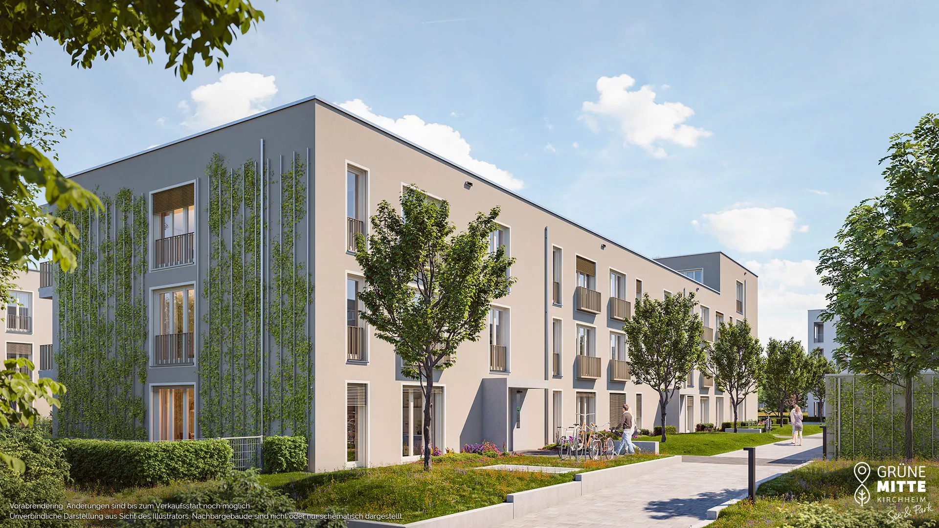 Immobilie Kirchheim: Grüne Mitte Kirchheim - See und Park - Illustration 5 - Vorankündigung