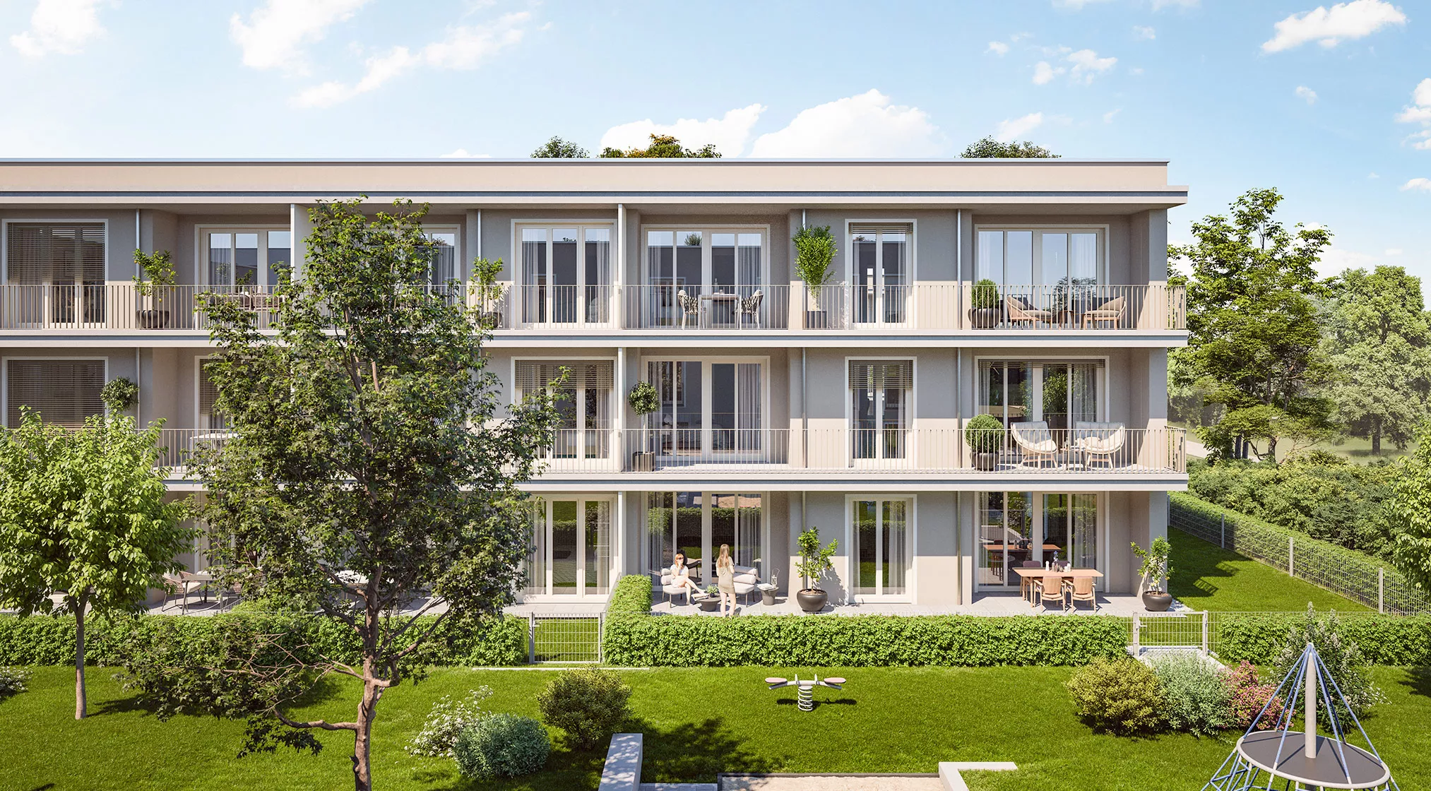 Immobilie Kirchheim b. München: Grüne Mitte Kirchheim - See und Park - Projektdetailbild 2
