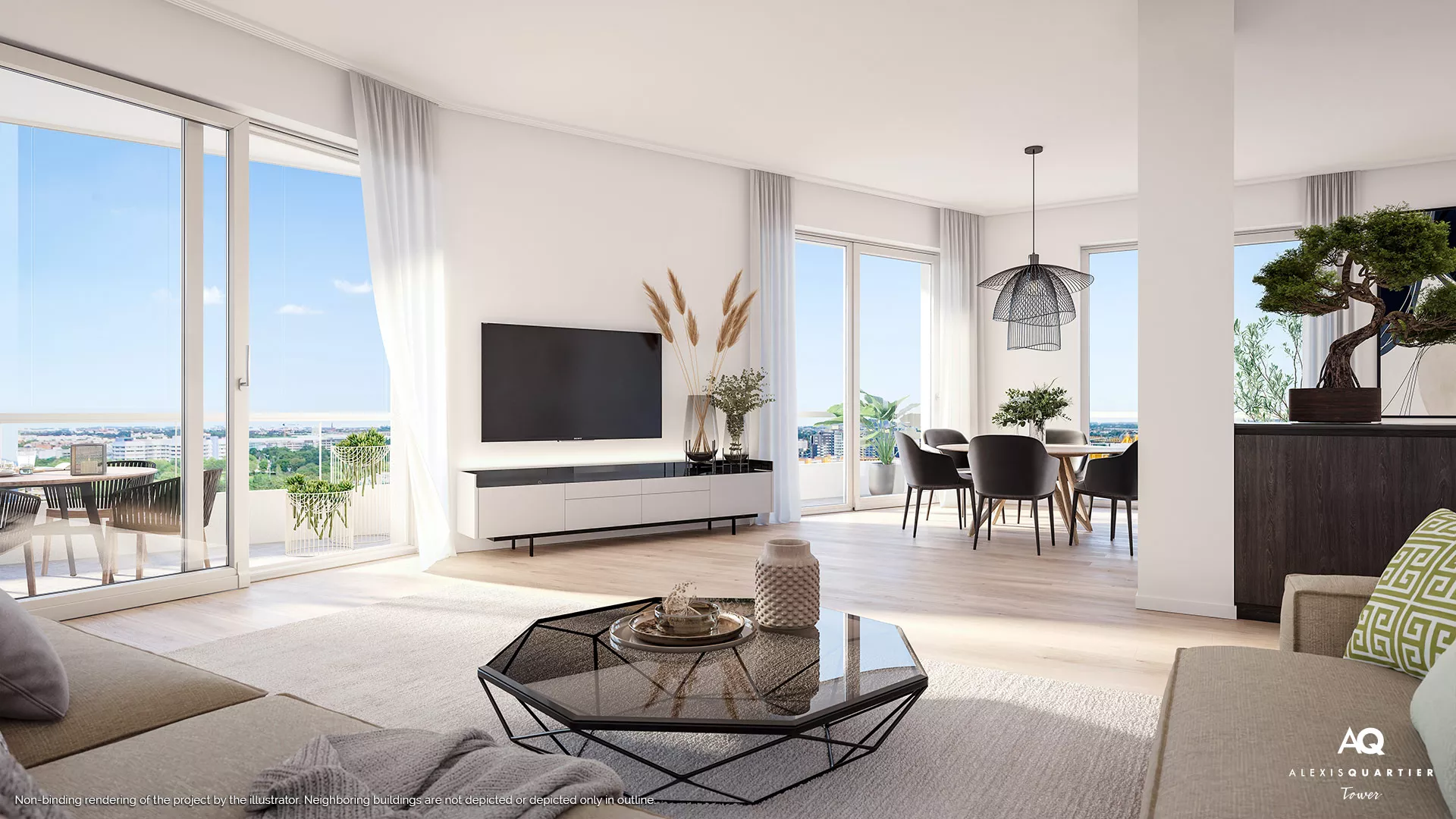 Property Munich-Perlach: Alexisquartier - Tower - Illustration 12