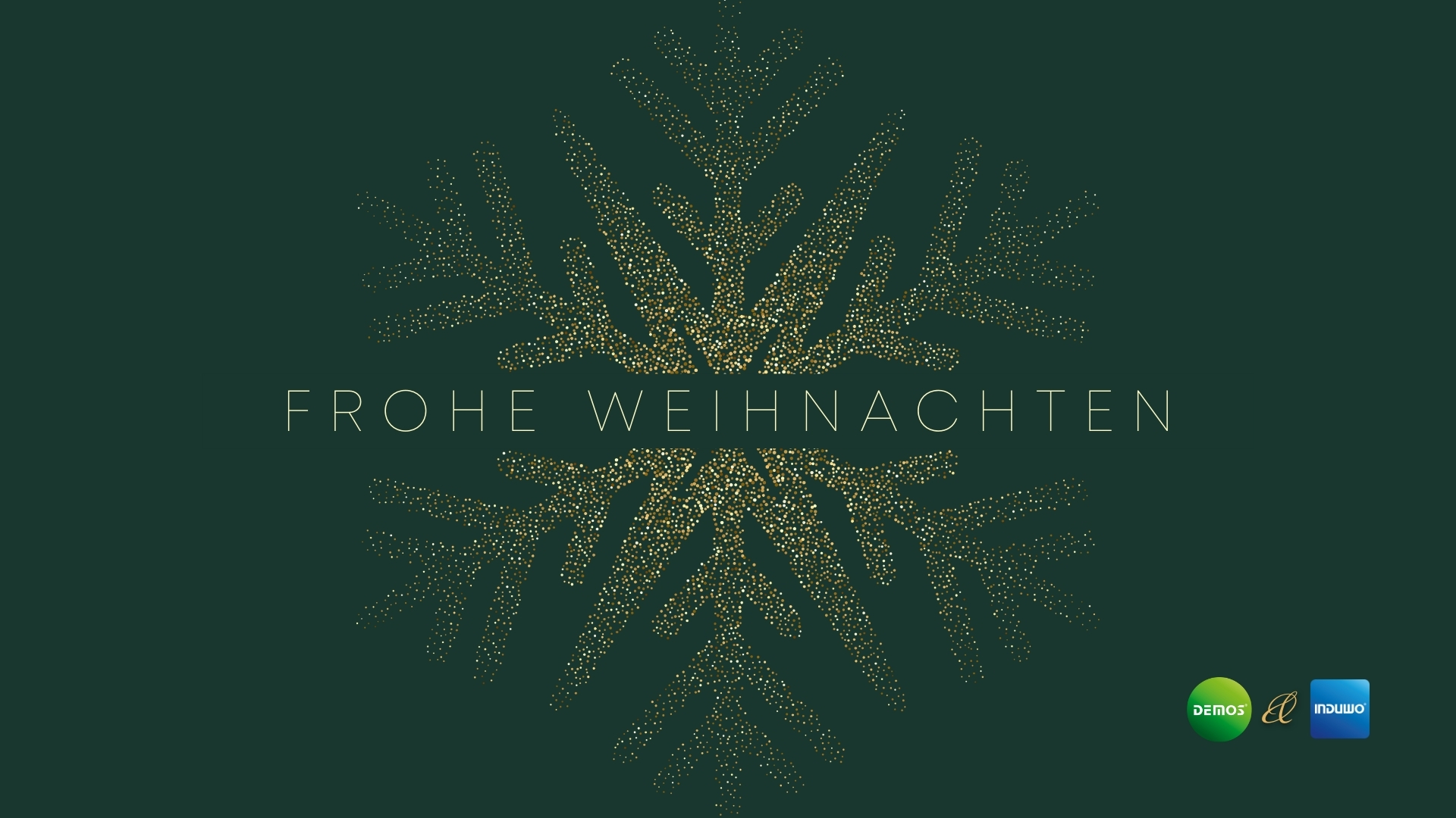 Frohe Weihnachten und ein glückliches neues Jahr