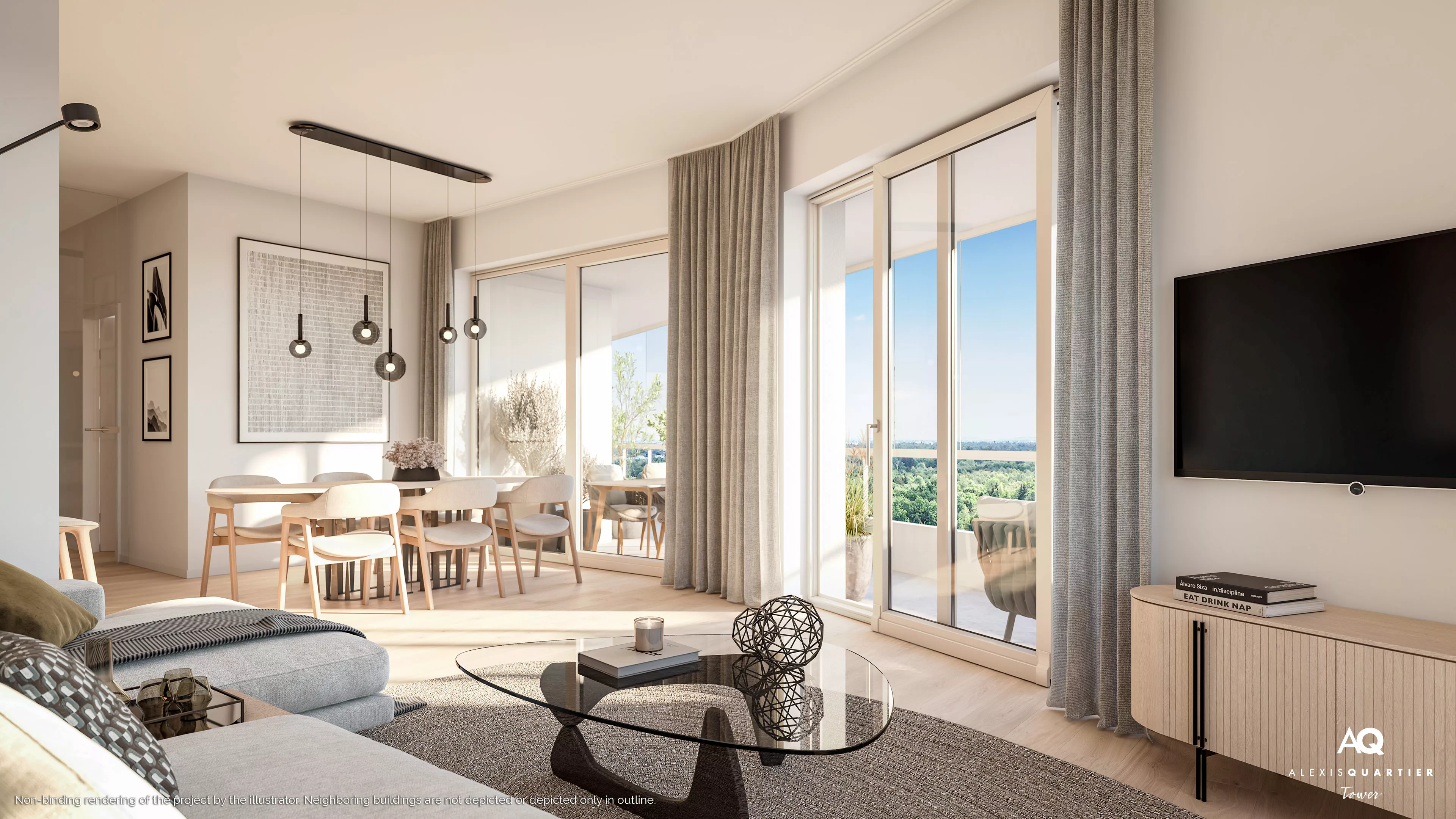 Property Munich-Perlach: Alexisquartier - Tower - Illustration 8