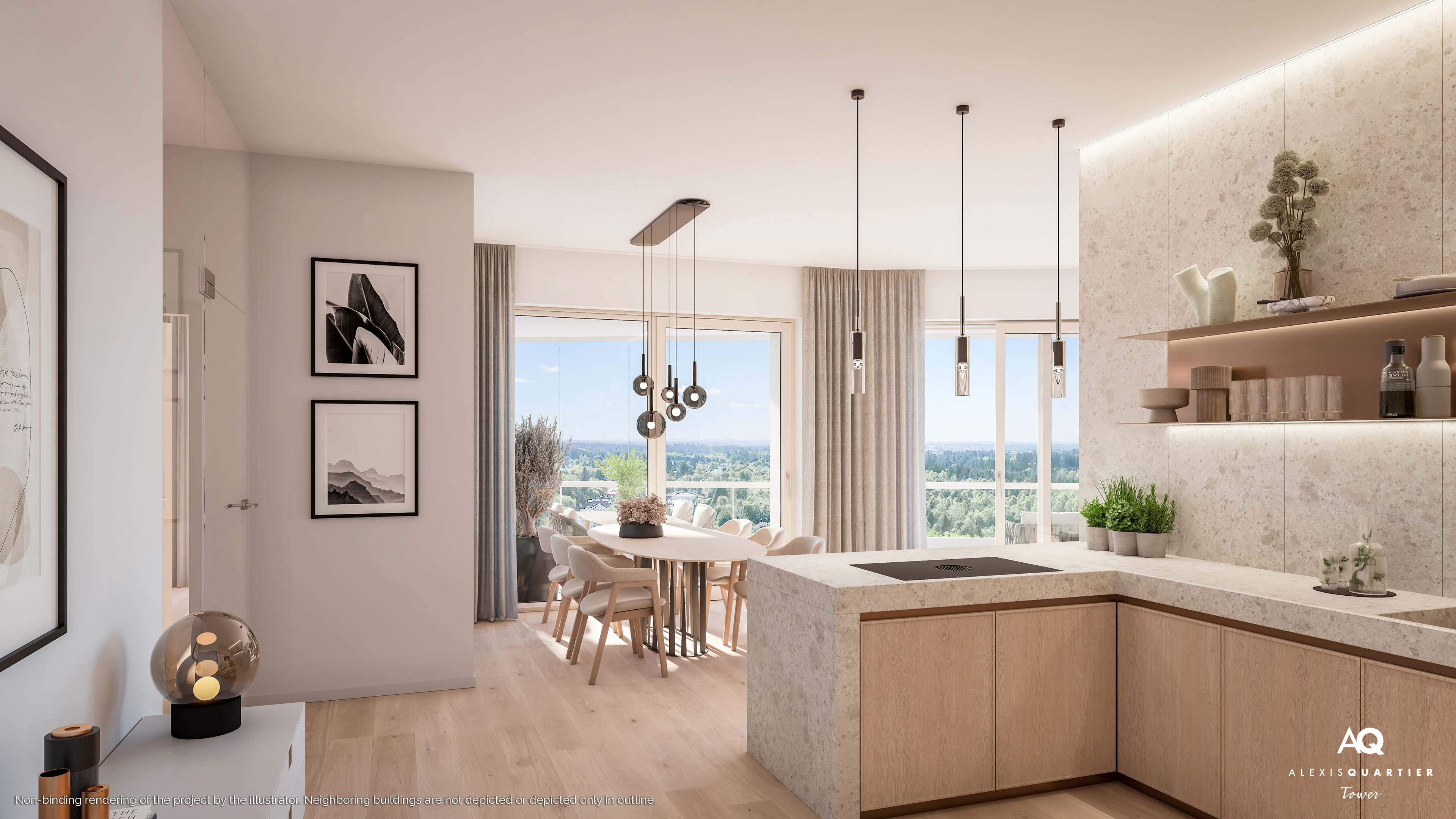 Property Munich-Perlach: Alexisquartier - Tower - Illustration 9