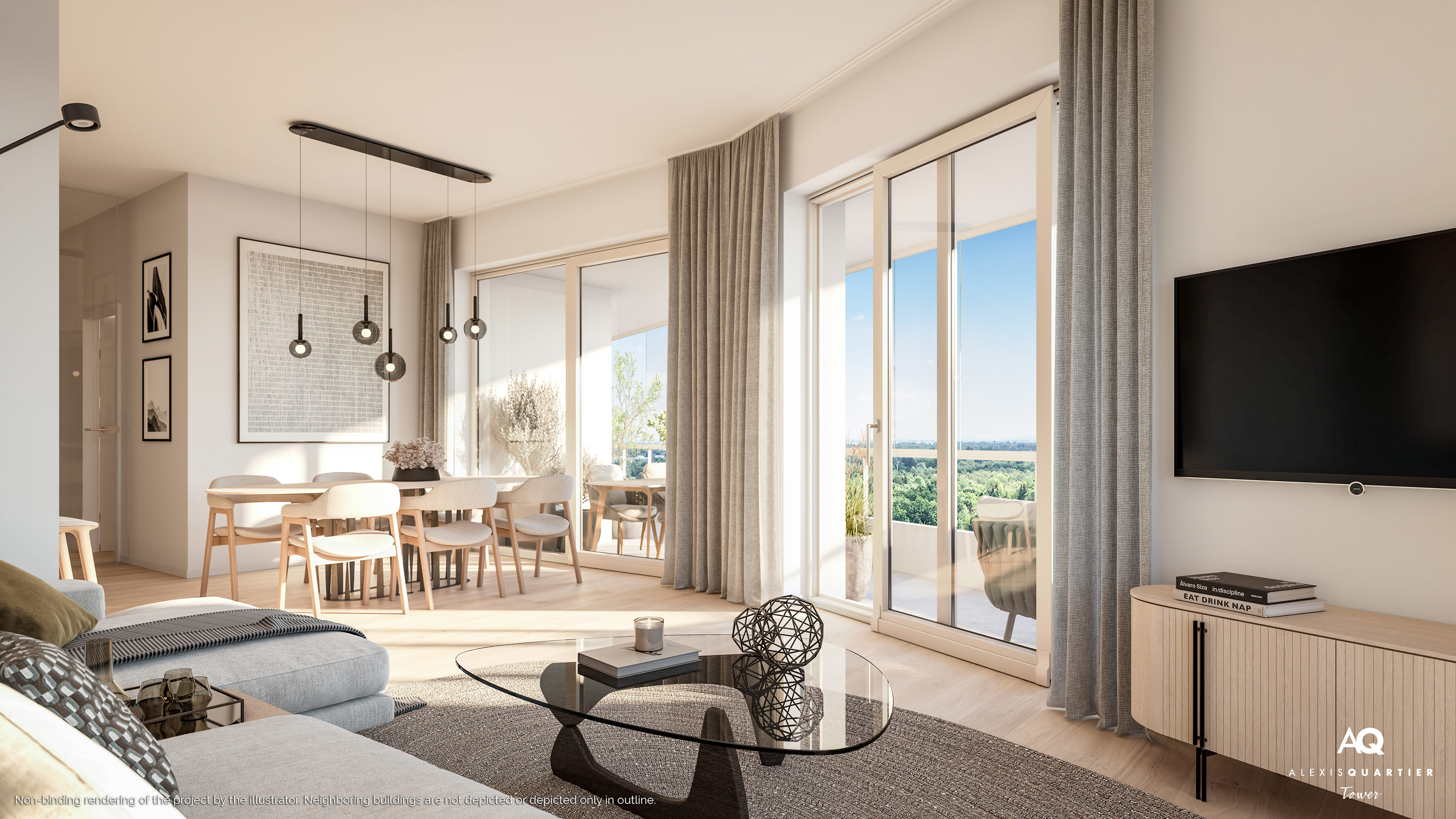Property Munich-Perlach: Alexisquartier - Tower - Illustration 8