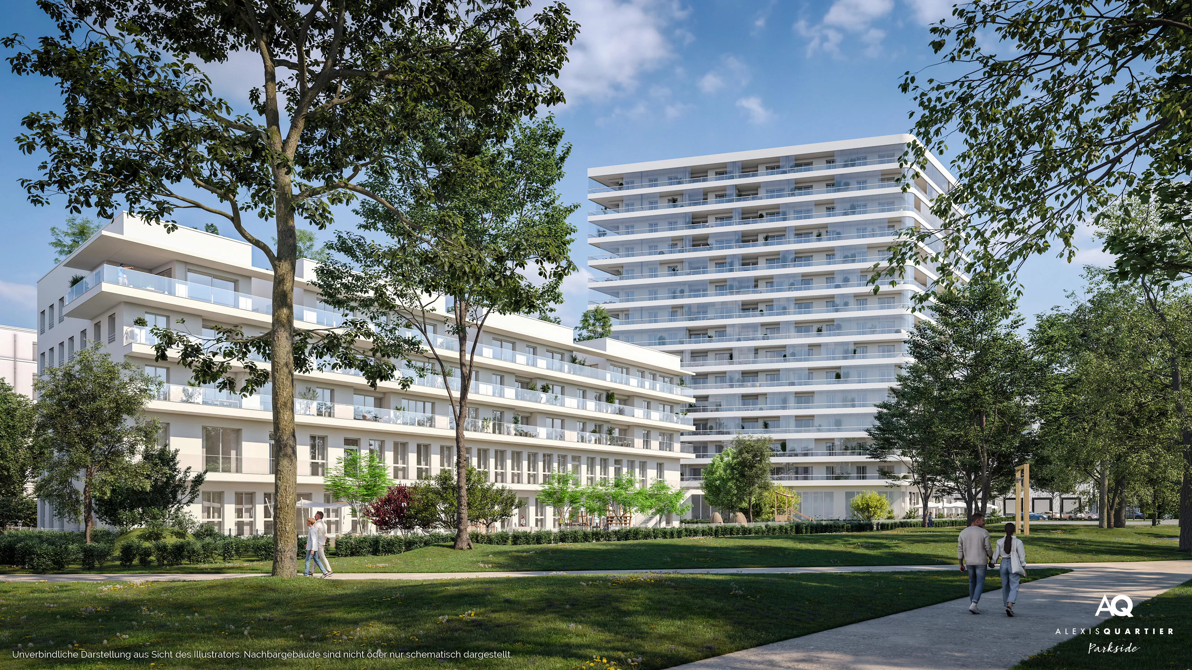 Immobilie München-Perlach: Alexisquartier-Parkside - Illustration 1