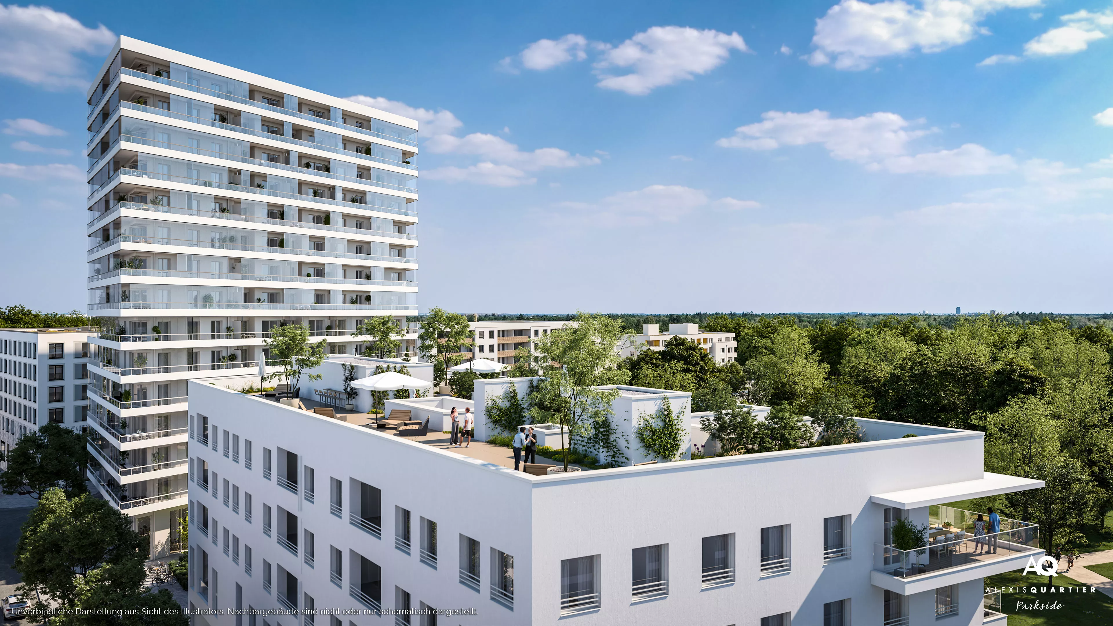 Immobilie München-Perlach: Alexisquartier-Parkside - Illustration 4