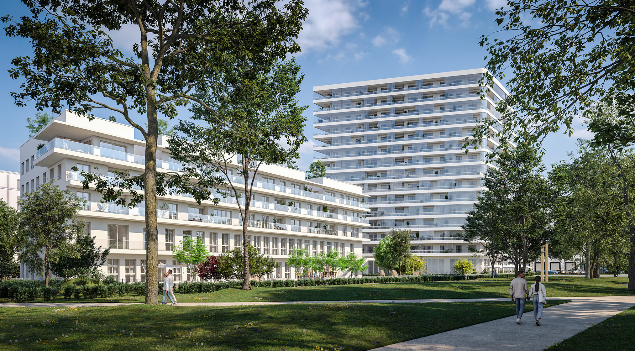 Property munich-Perlach: Alexisquartier-Parkside - Projektdetailbild 1
