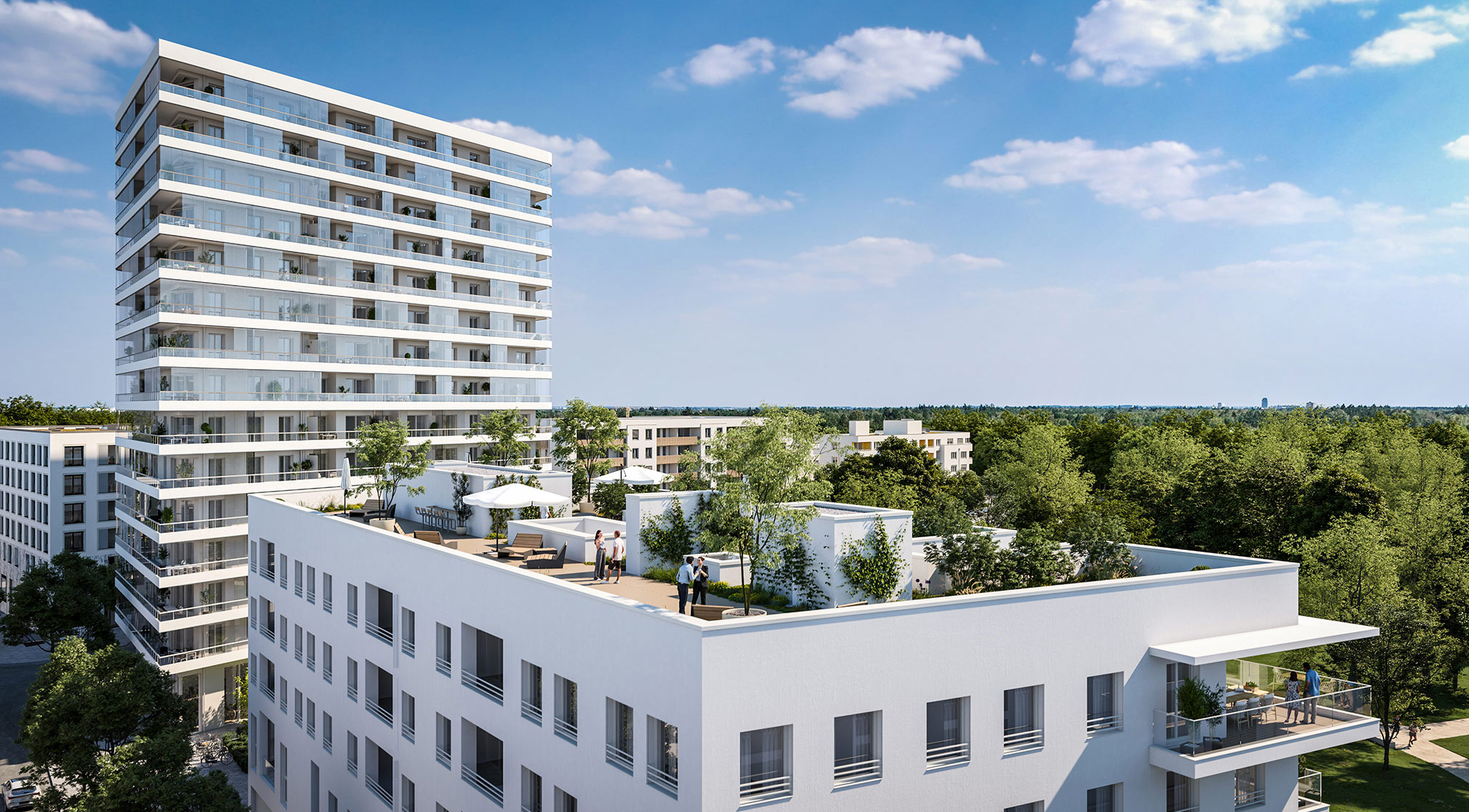 Property munich-Perlach: Alexisquartier-Parkside - Projektdetailbild 2