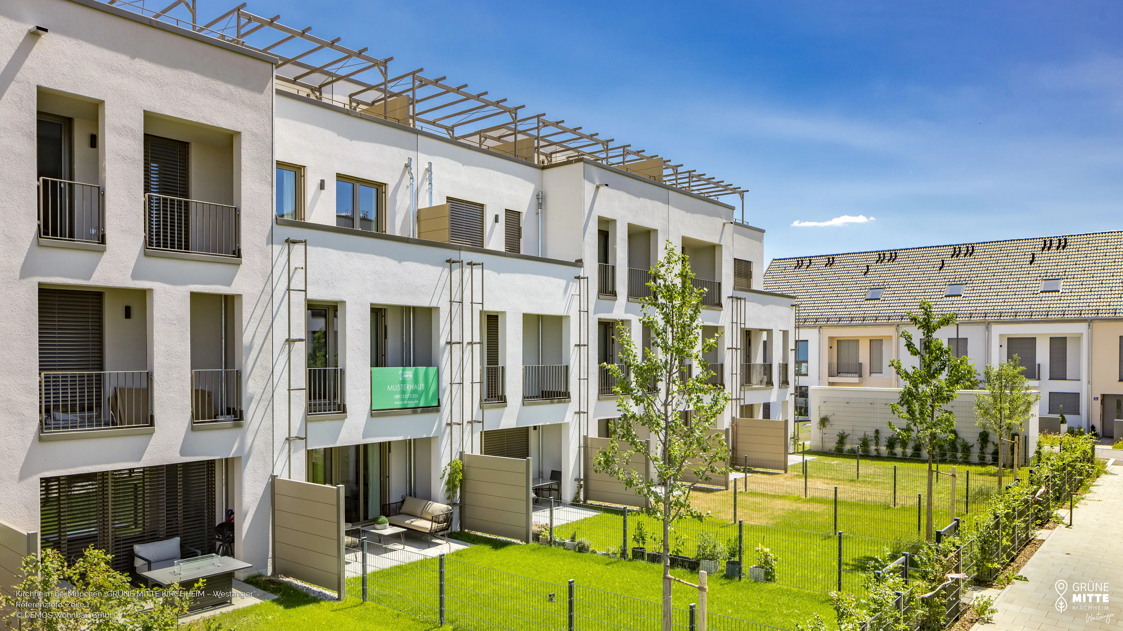 Immobilie Grüne Mitte Kirchheim - Westanger - Referenzfoto Zeile 1