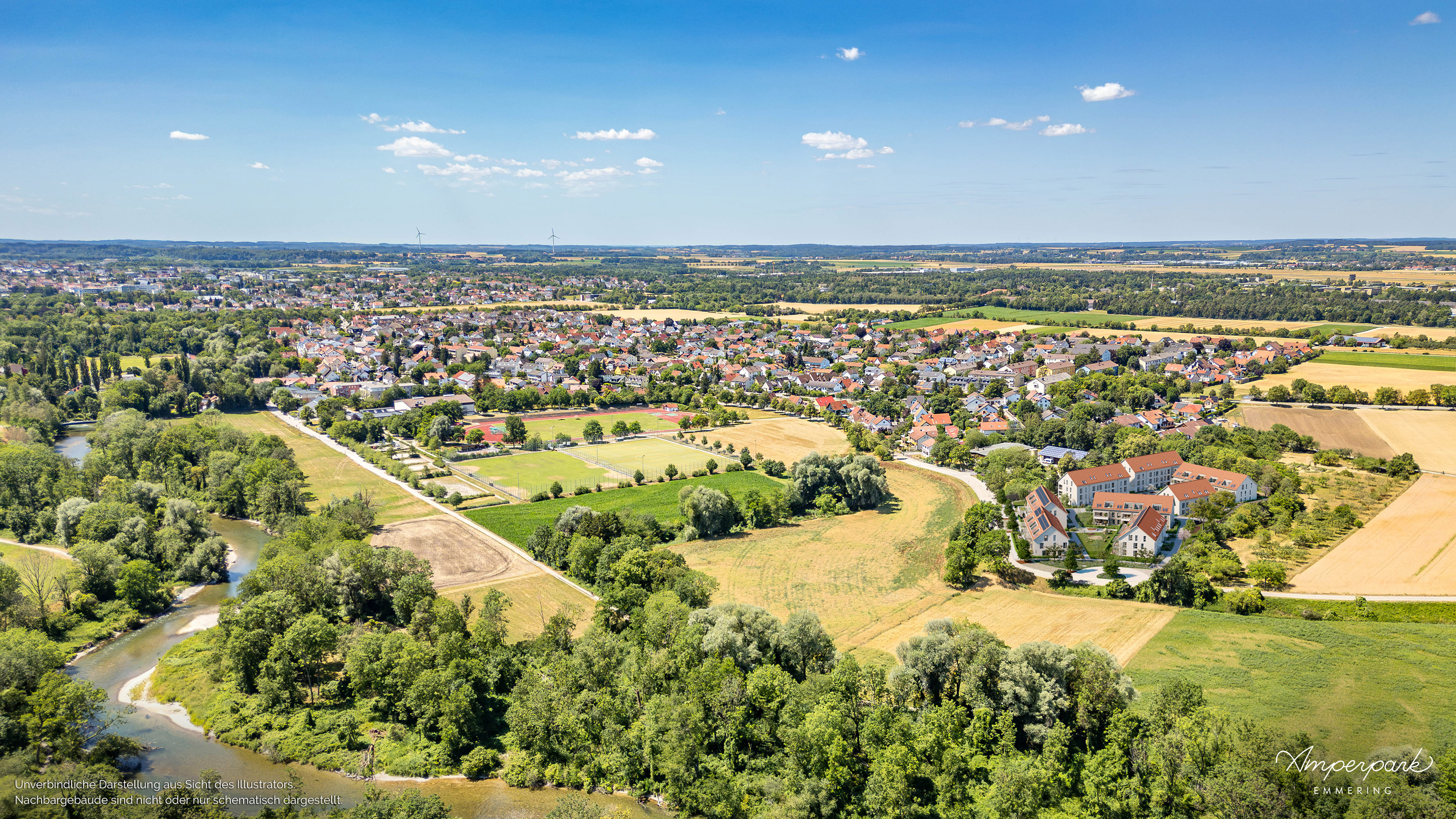 Immobilie Emmering: Amperpark-Emmering - Illustration 1