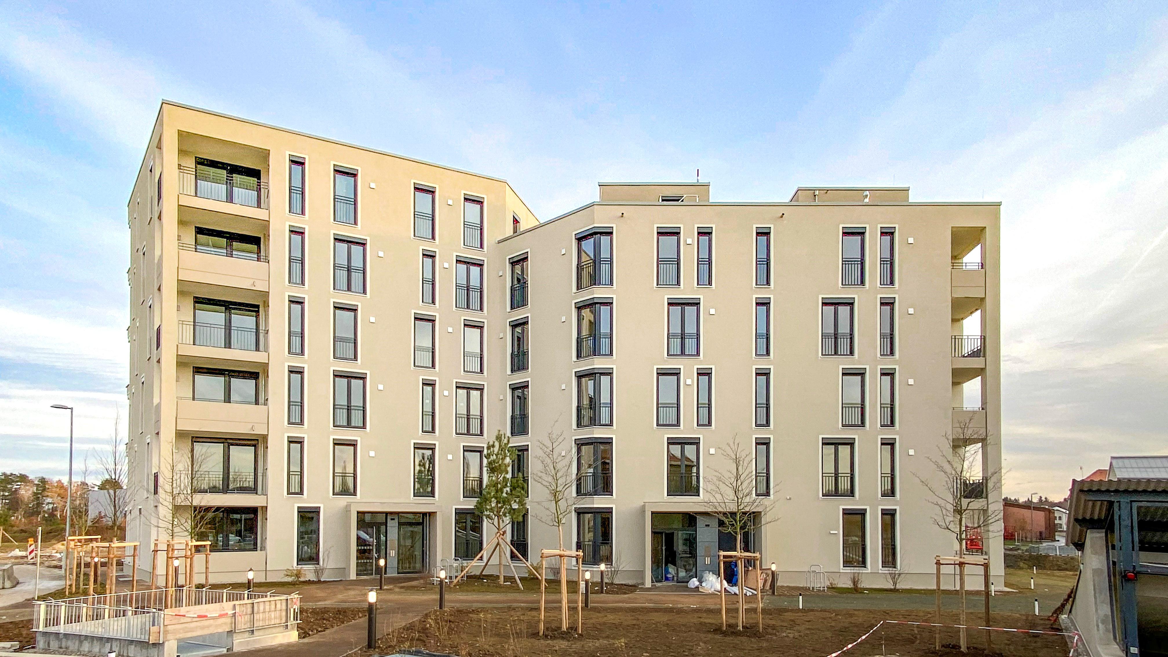 „GLEISHARFE süd“ in Munich-Aubing: completed
