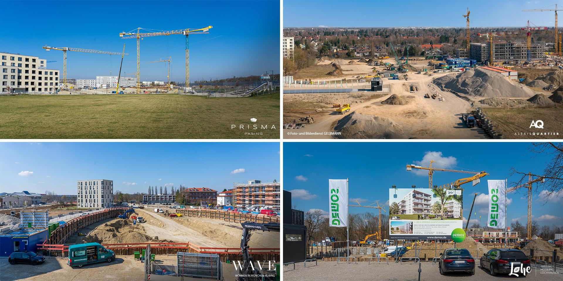 All DEMOS construction sites in operation