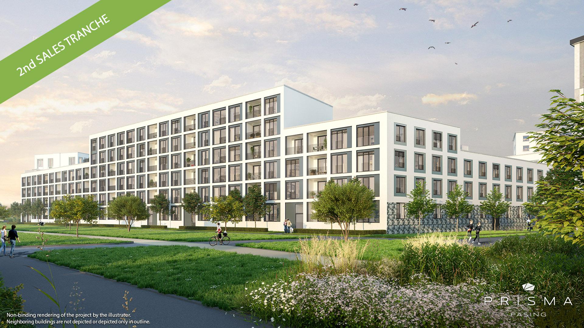 “PRISMA PASING” in Munich Pasing: Launch of the second selling phase