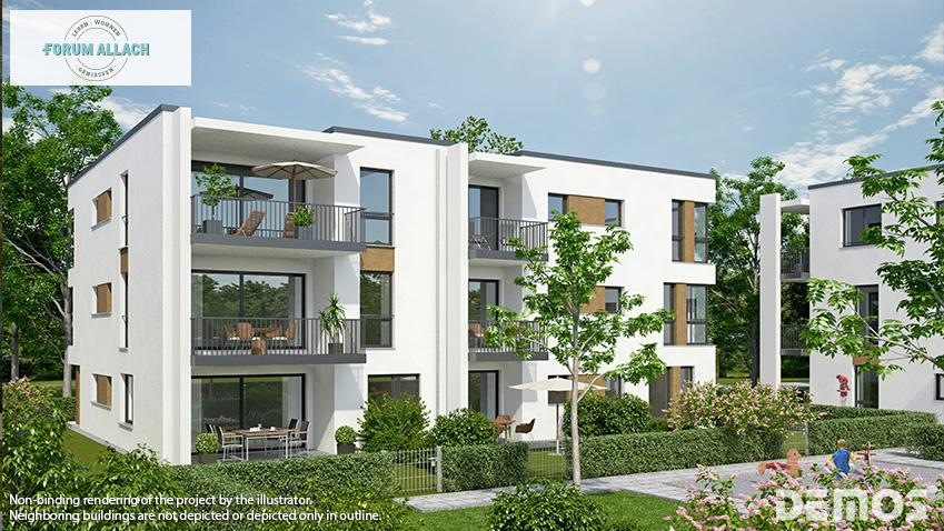 Sales start of “FORUM ALLACH”: Residing in Allach-Untermenzing