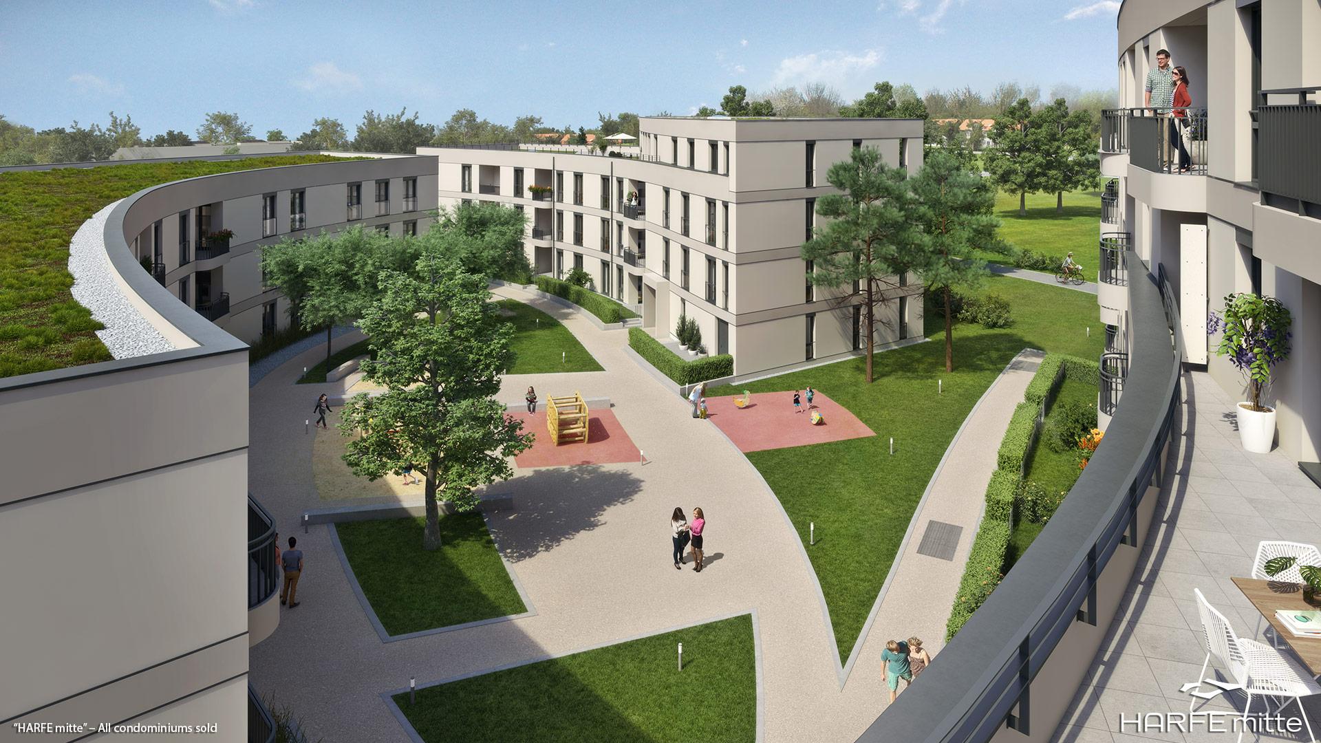 'HARFE mitte' in Munich-Neuaubing: All condominiums sold