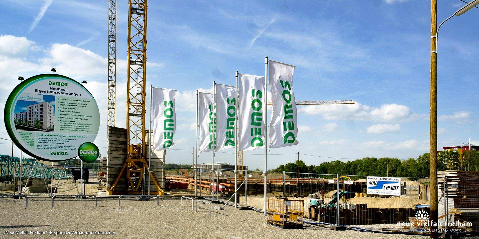 „Neue Vielfalt Freiham“ in München-Freiham: Jetzt Beginn der Verbau- und Erdarbeiten
