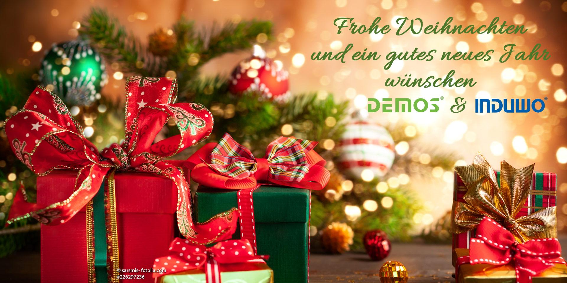 Ein frohes Weihnachtsfest und ein gutes neues Jahr