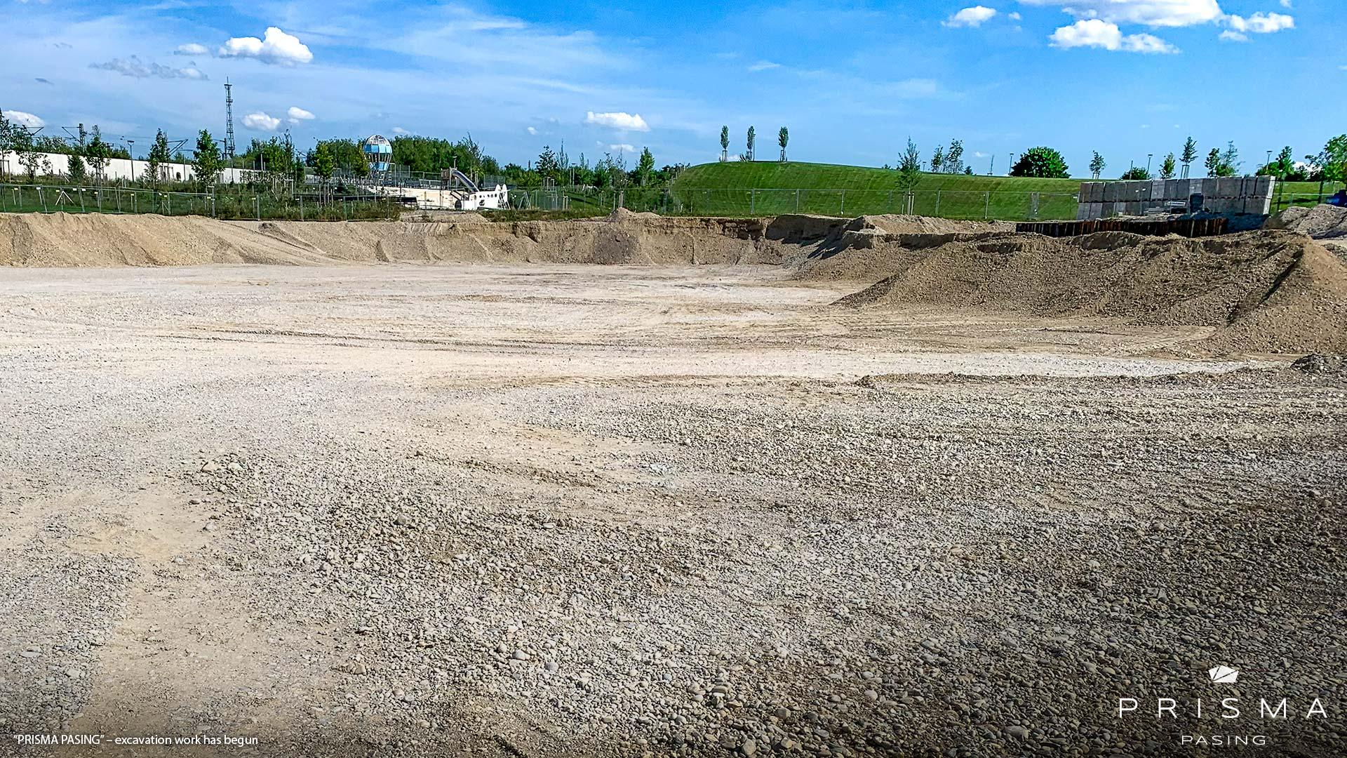 „PRISMA PASING“ in Munich-Pasing: start of excavation work