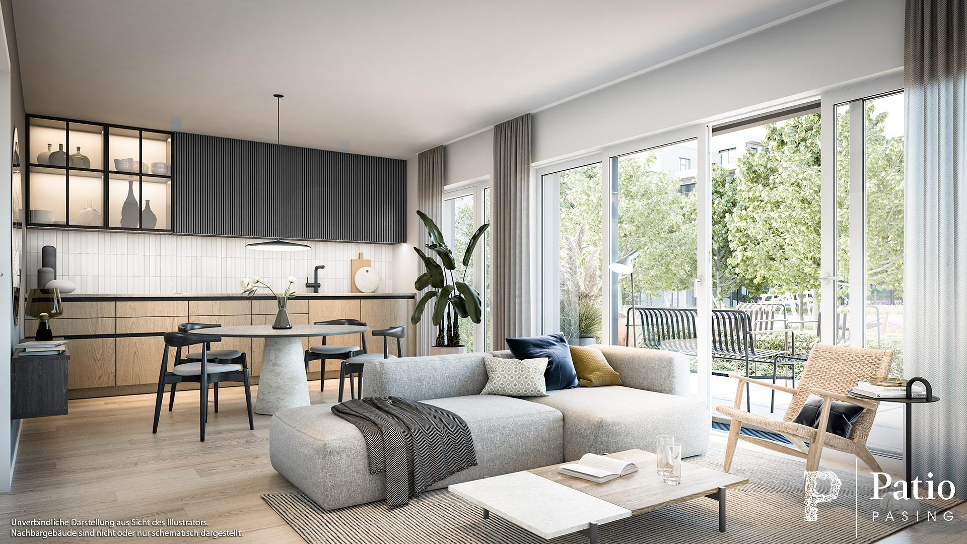 Immobilie Patio Pasing - Illustration 15