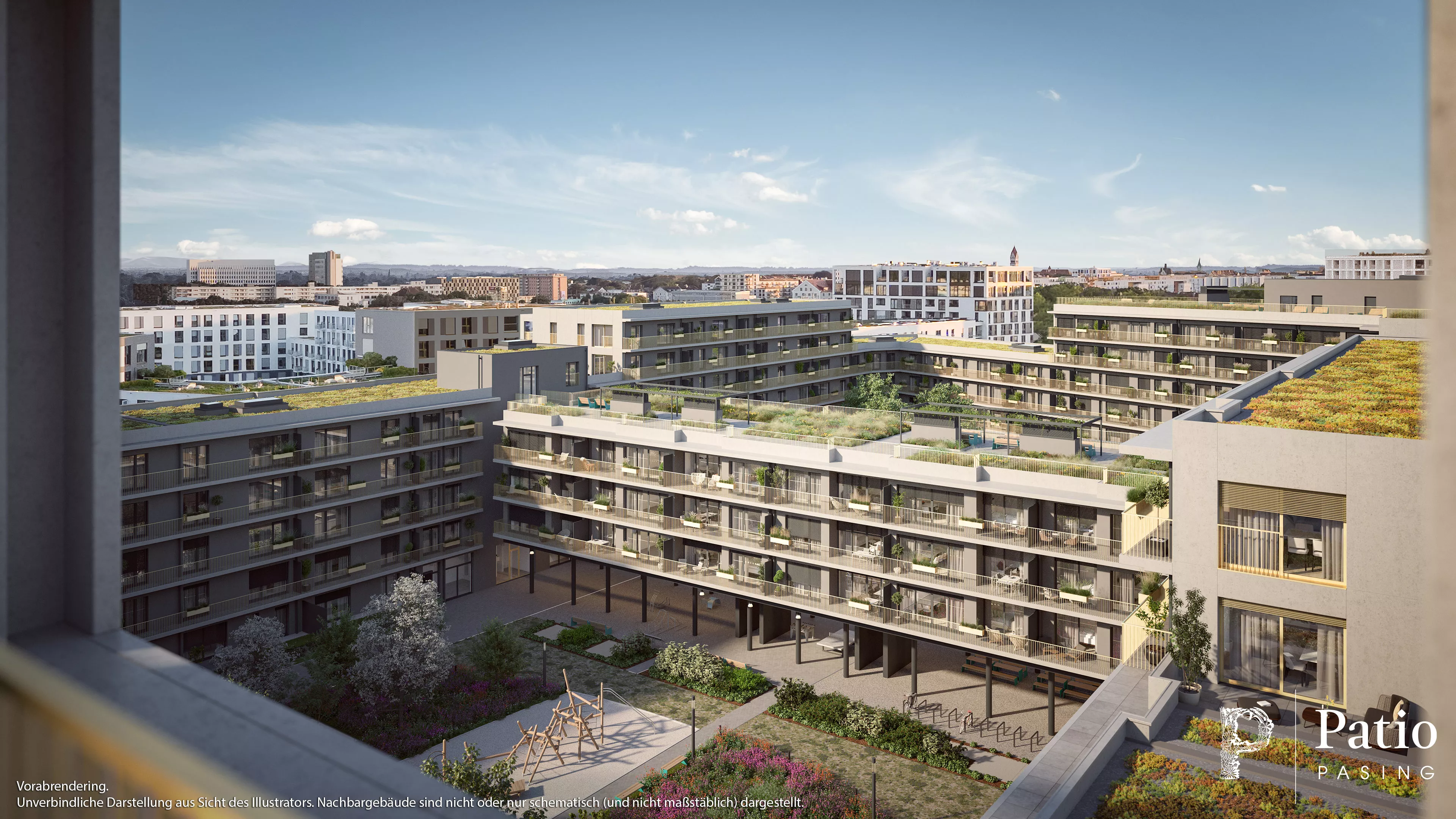 Immobilie Patio Pasing - Illustration 1