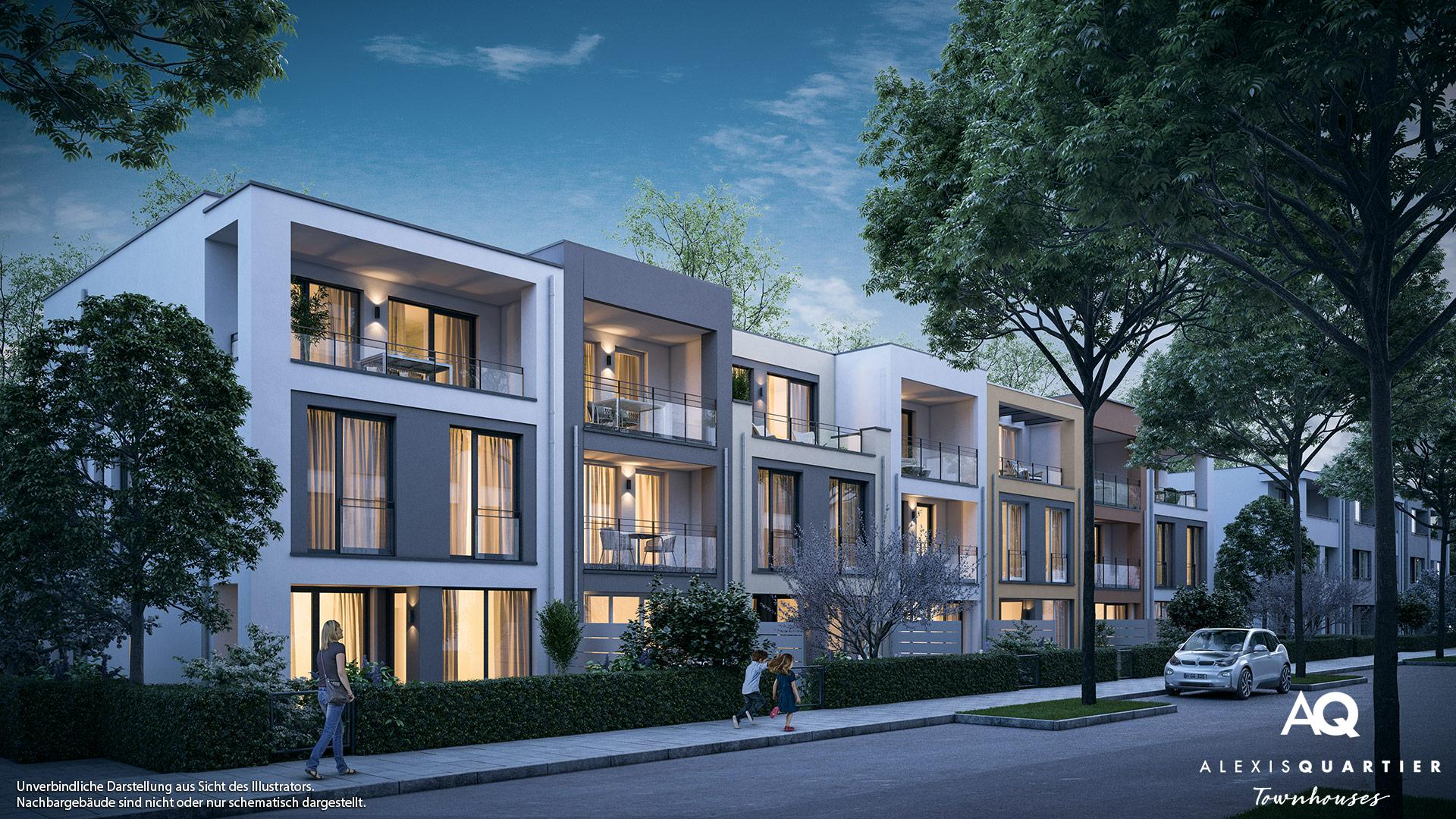 Immobilie Alexisquartier - Townhouses - Illustration 3