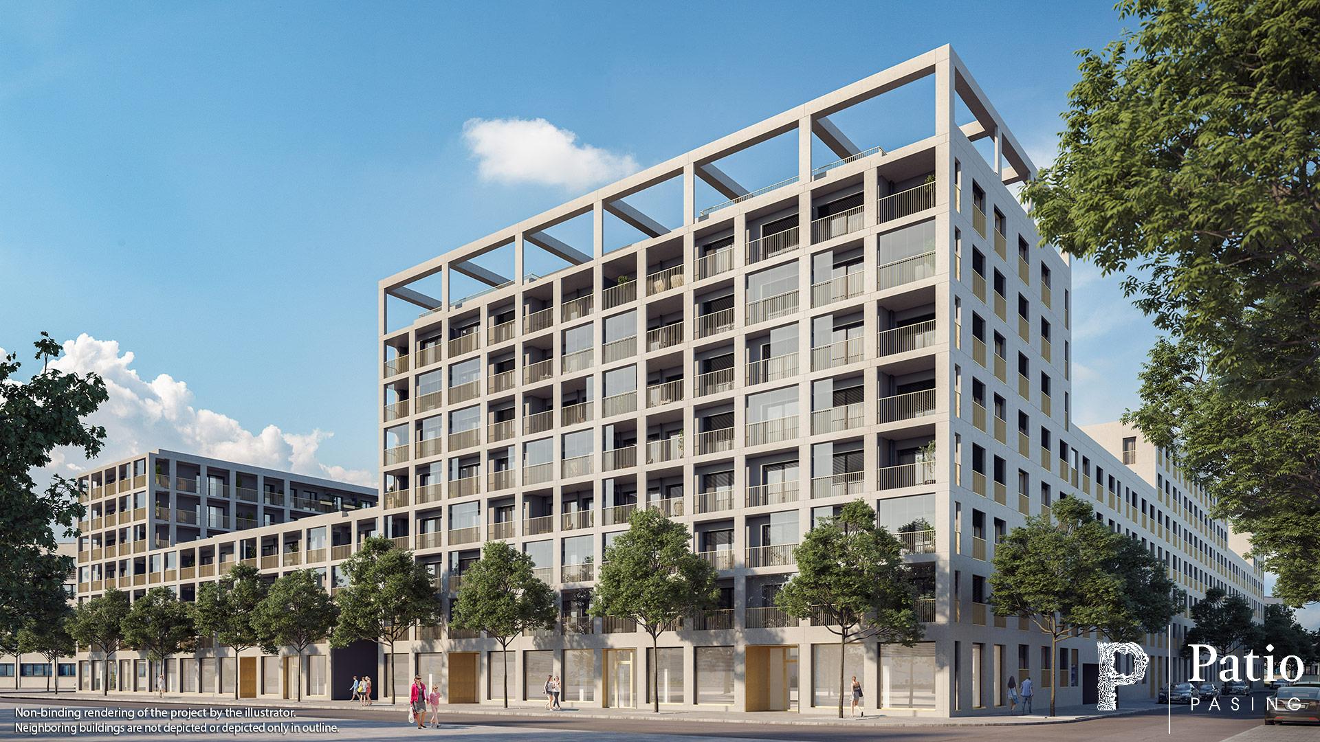 Condominiums Munich: Patio Pasing - Illustration 5