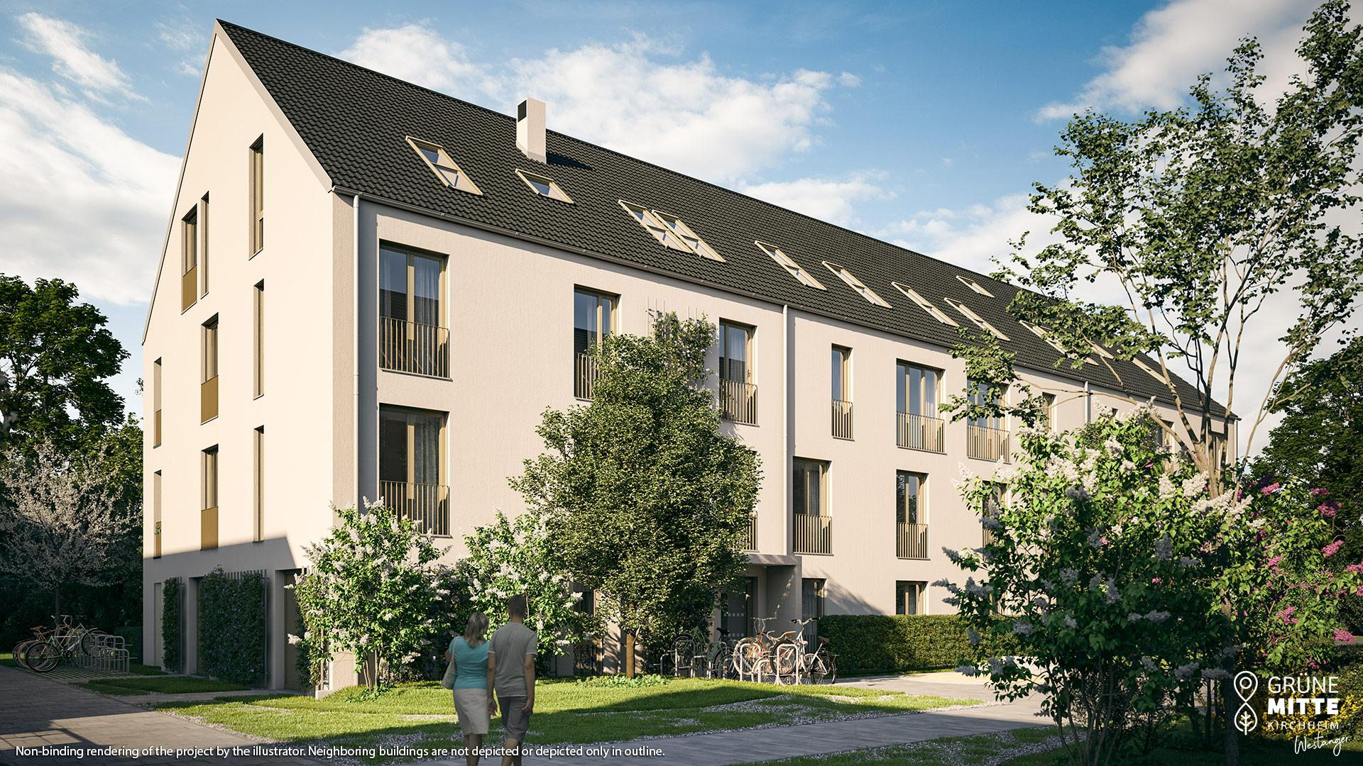 property Grüne Mitte Kirchheim - Westanger - condominiums - illustration 2