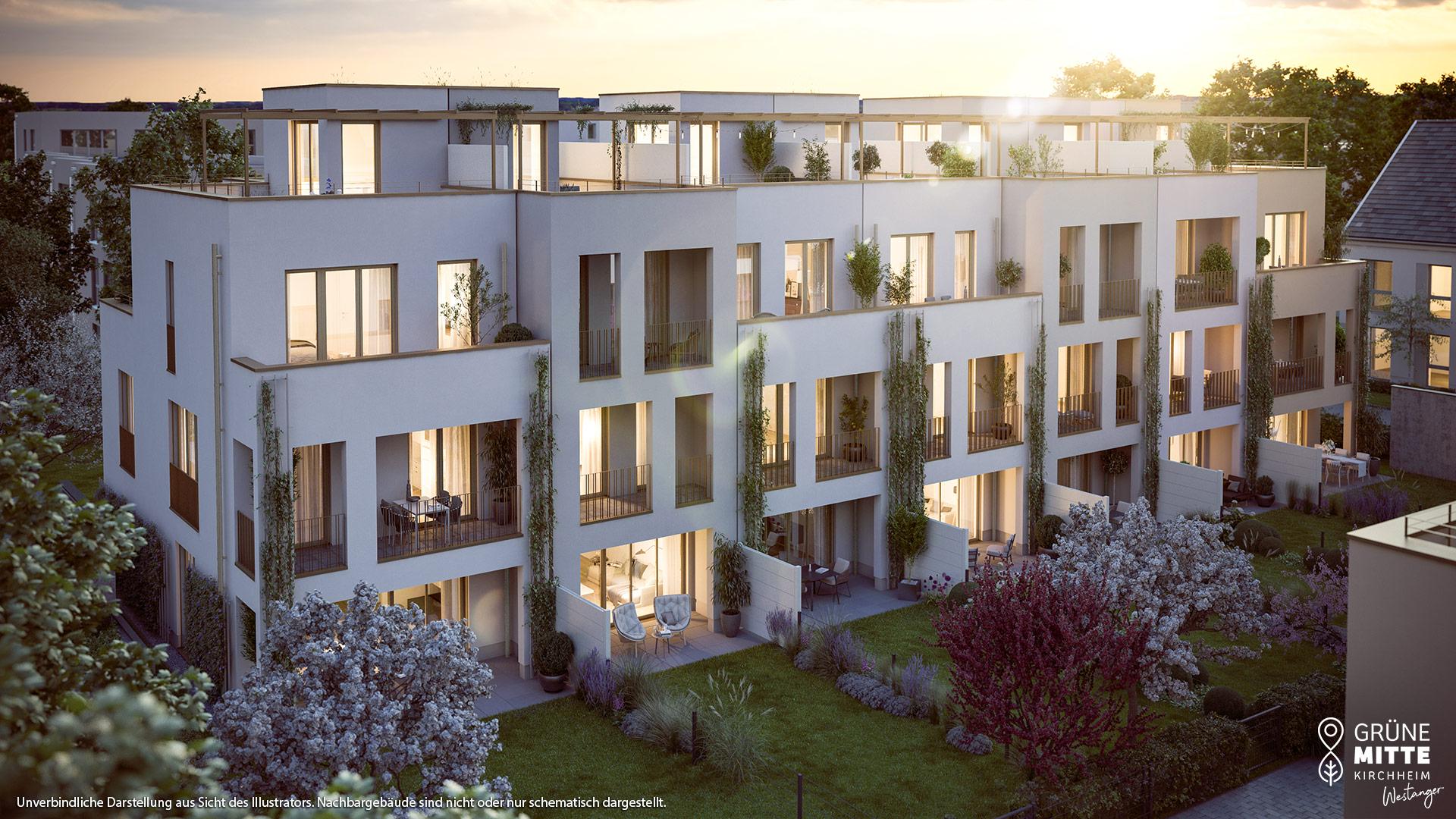 Immobilie Grüne Mitte Kirchheim - Westanger - Häuser - Illustration 5